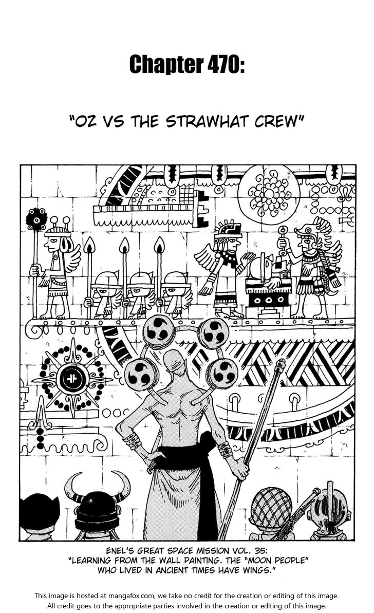 One Piece manga Chapter 470
