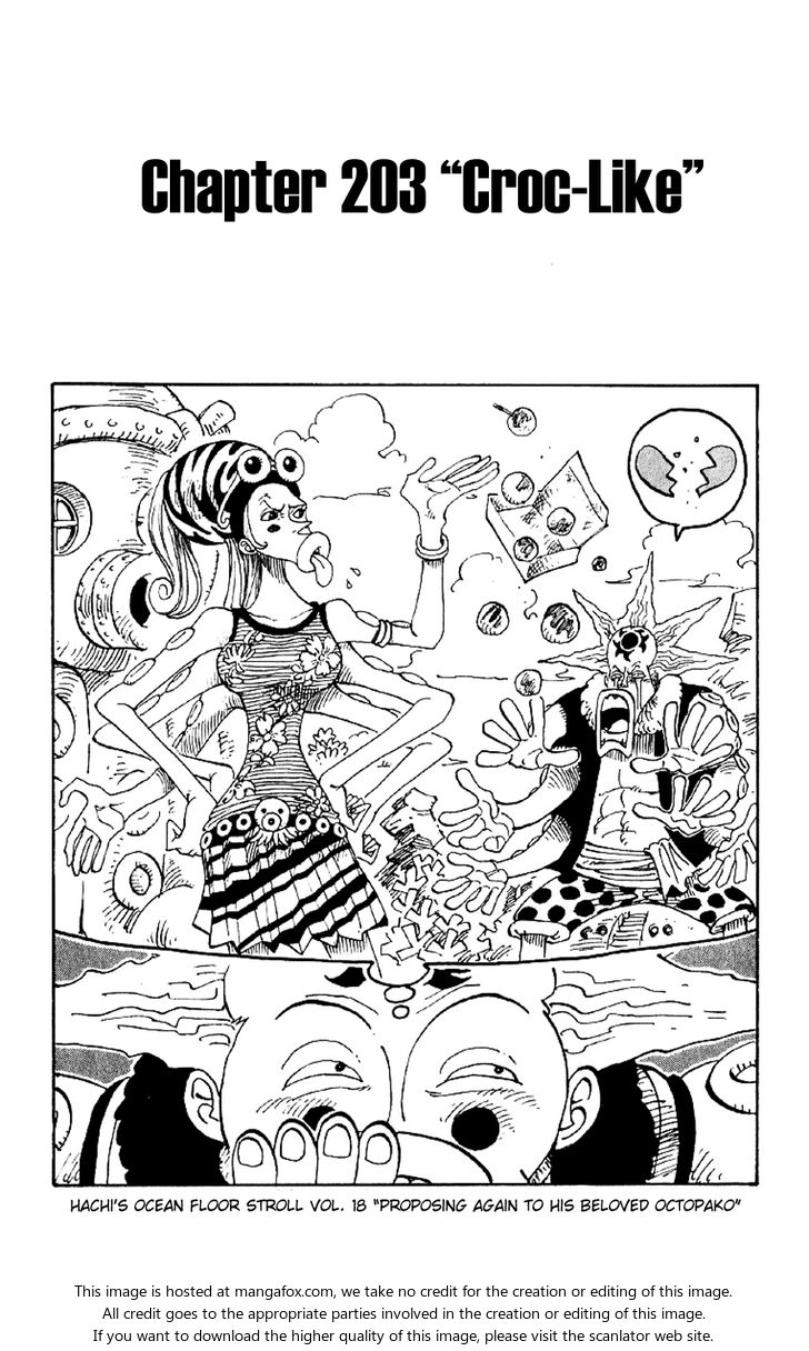 One Piece manga Chapter 203