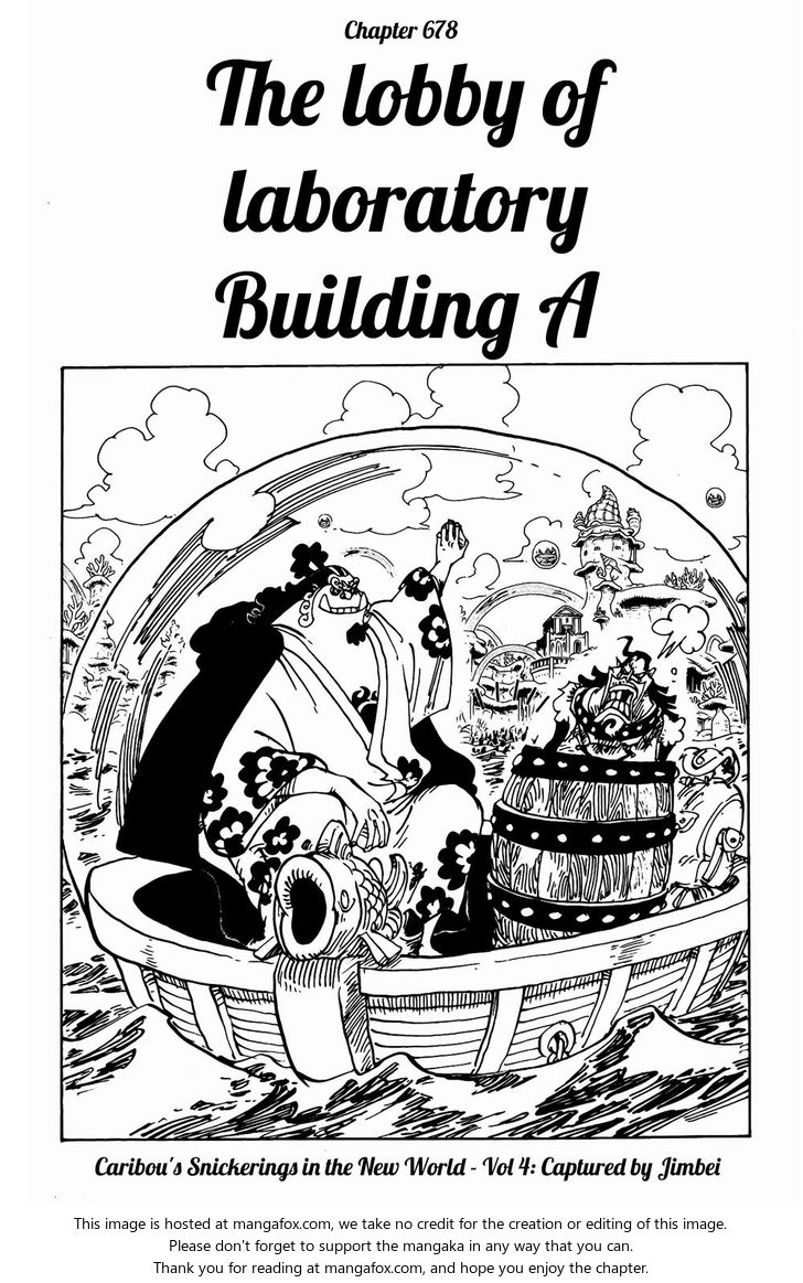 One Piece manga Chapter 678