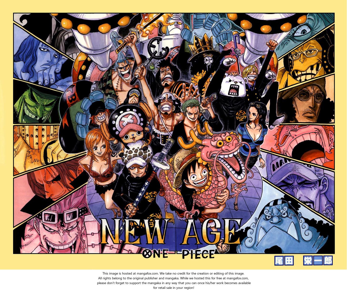 One Piece manga Chapter 693