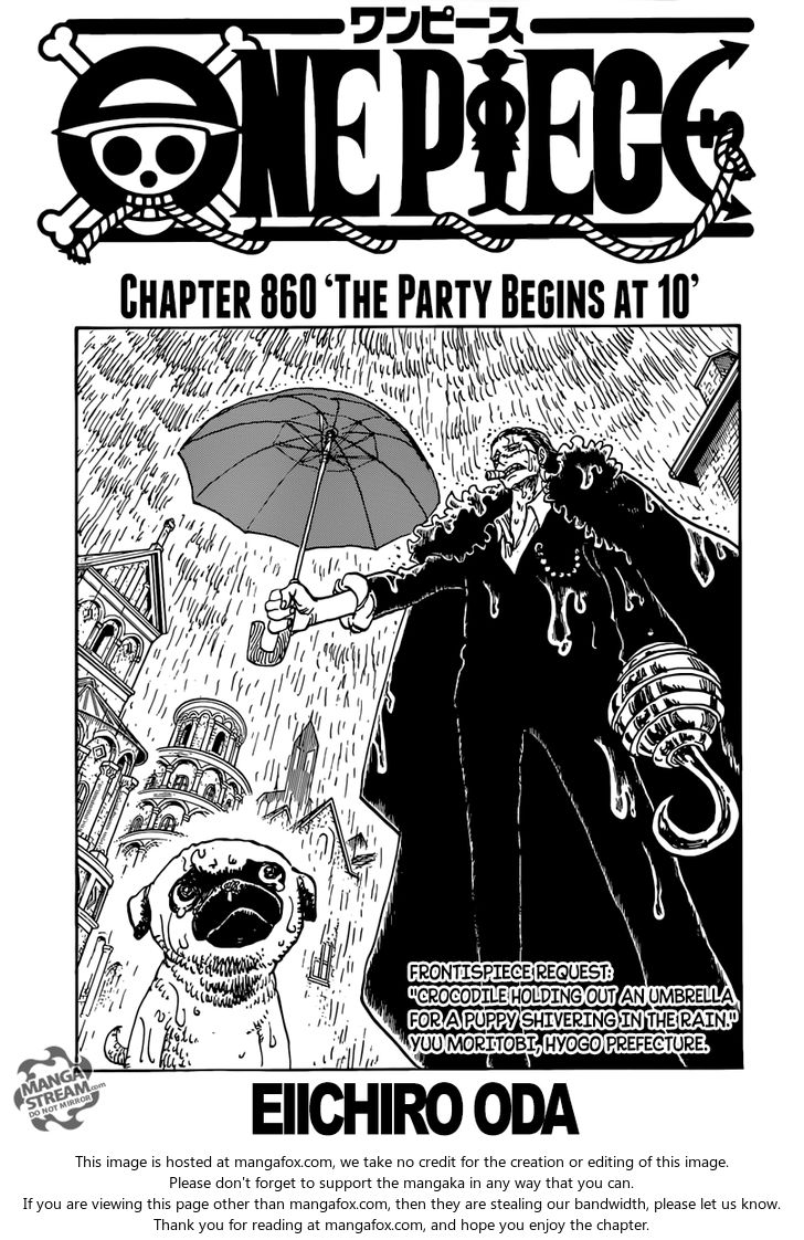 One Piece manga Chapter 860