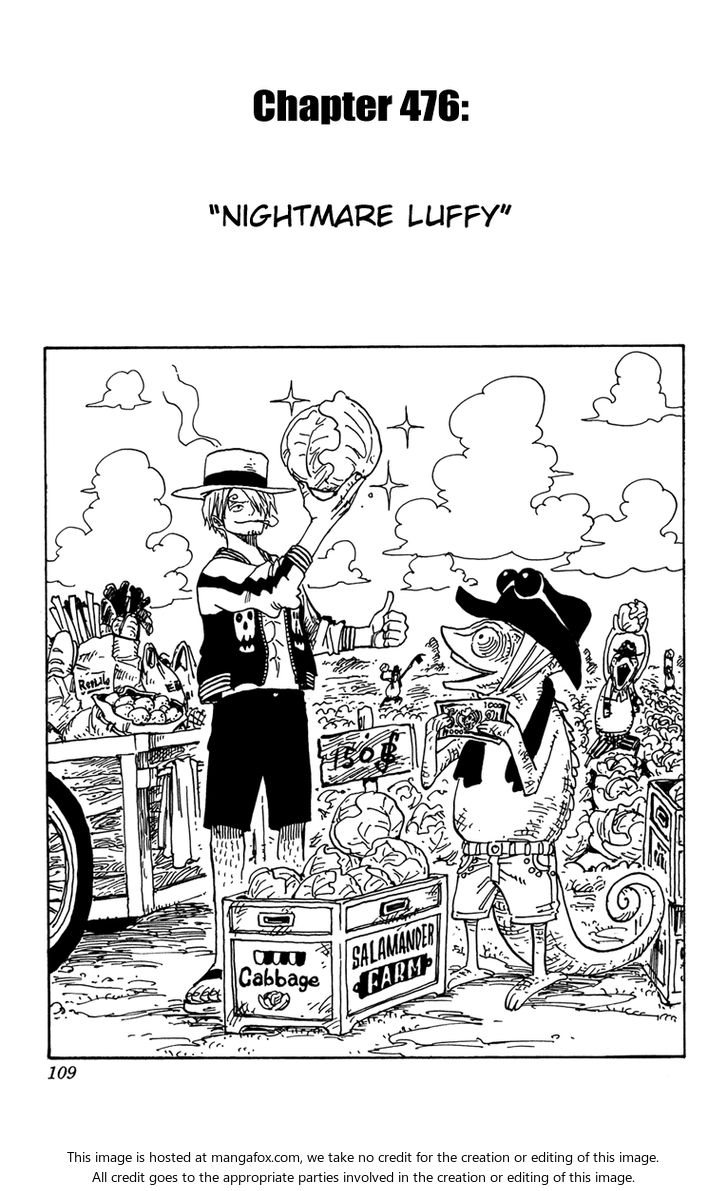 One Piece manga Chapter 476
