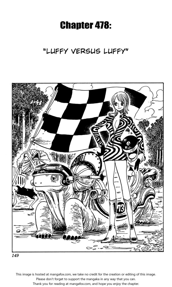 One Piece manga Chapter 478
