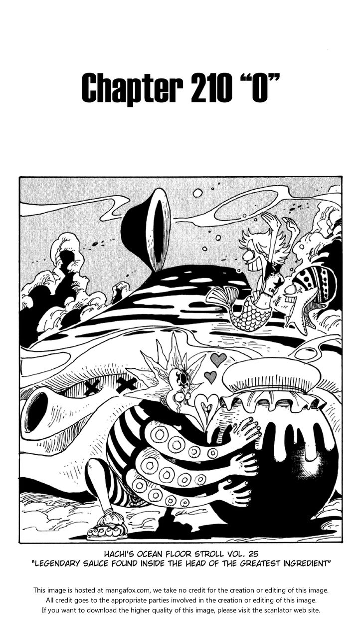 One Piece manga Chapter 210