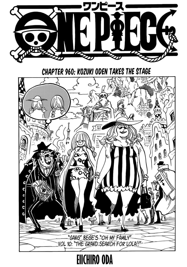 One Piece manga Chapter 960
