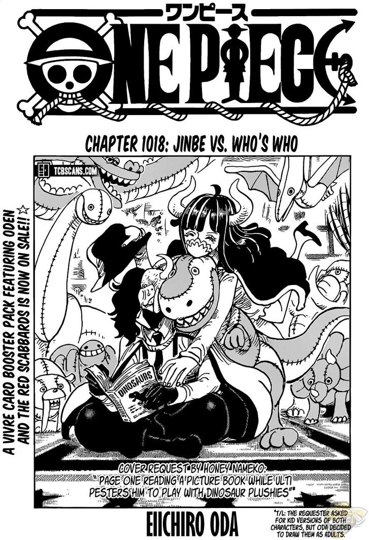 One Piece manga Chapter 1018-jinbe-vs-whos-who