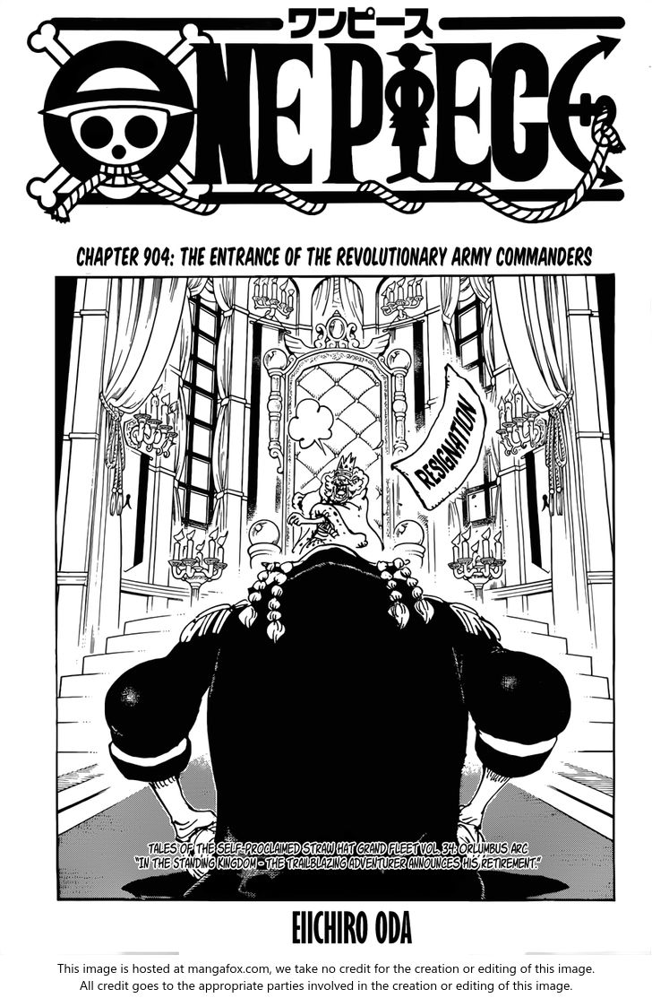One Piece manga Chapter 904