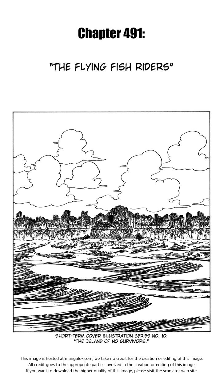 One Piece manga Chapter 491