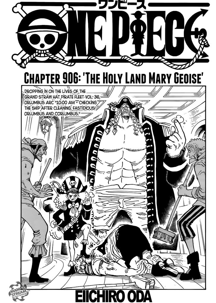 One Piece manga Chapter 906