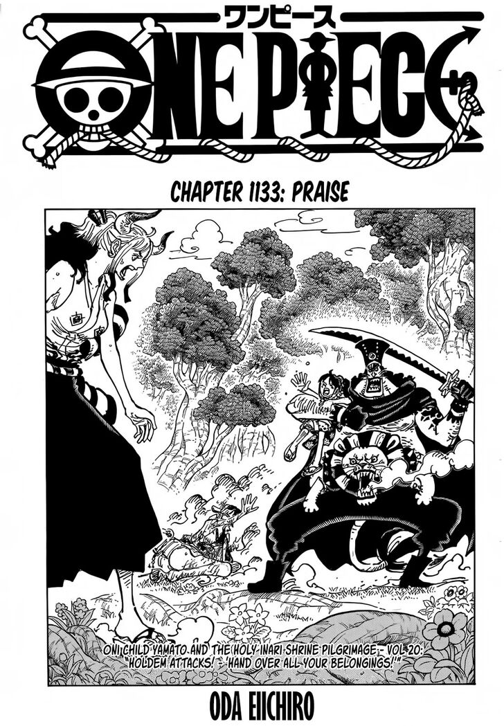 One Piece manga Chapter 1133
