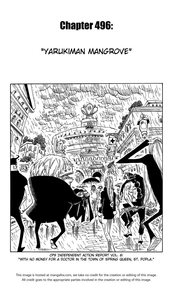 One Piece manga Chapter 496