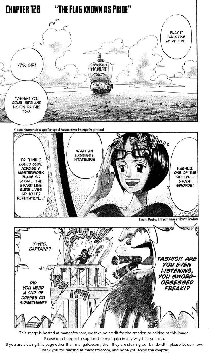 One Piece manga Chapter 128