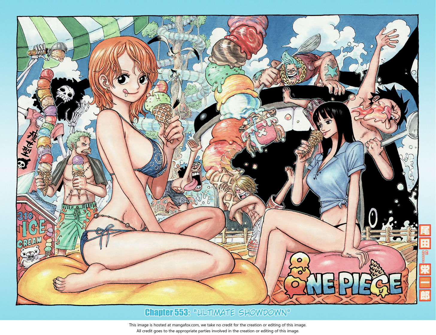 One Piece manga Chapter 553