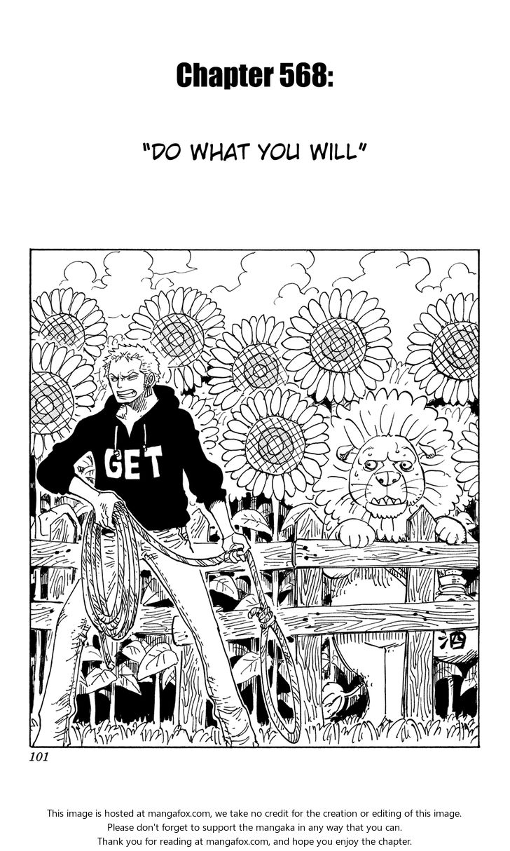 One Piece manga Chapter 568