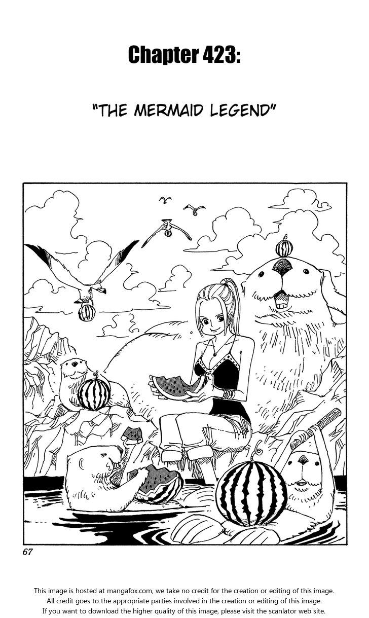 One Piece manga Chapter 423