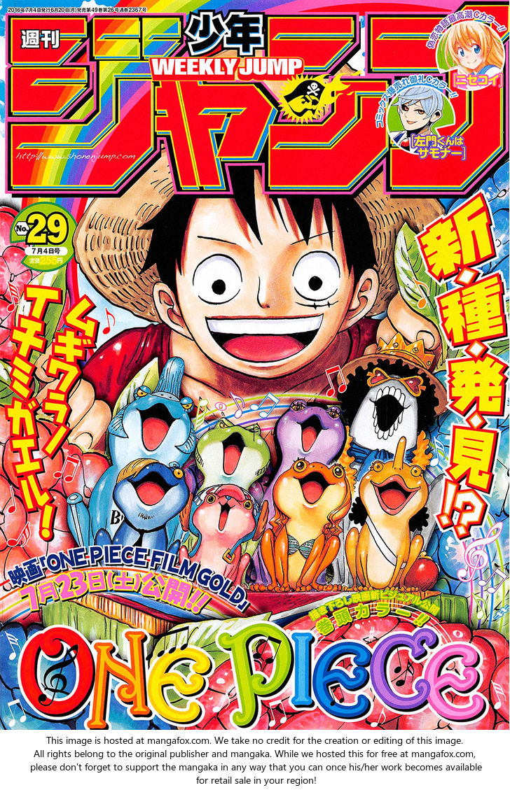 One Piece manga Chapter 829