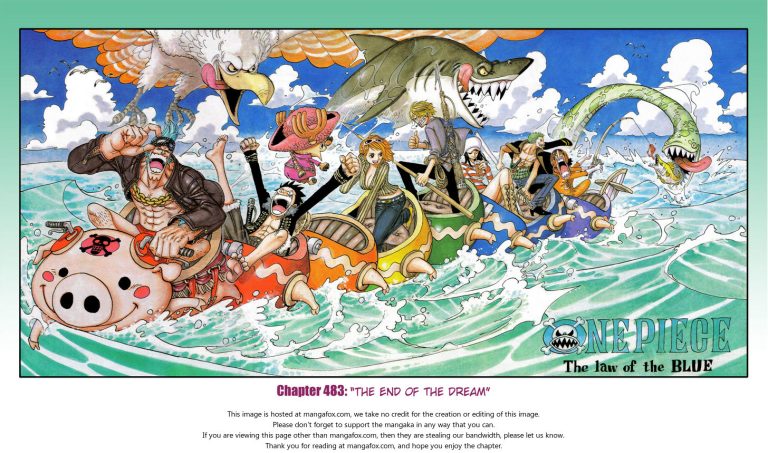 One Piece manga Chapter 483