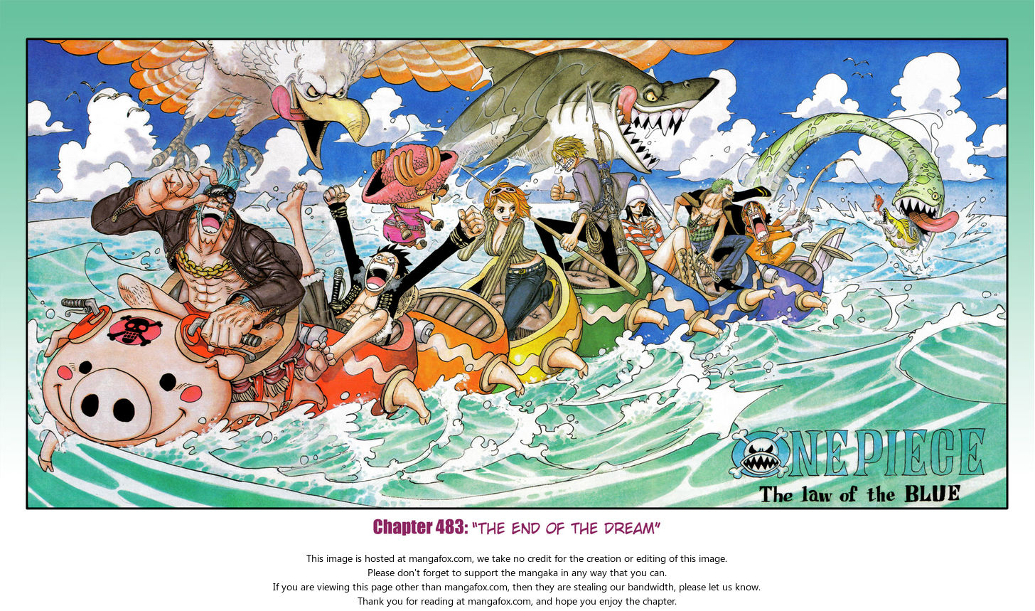 One Piece manga Chapter 483