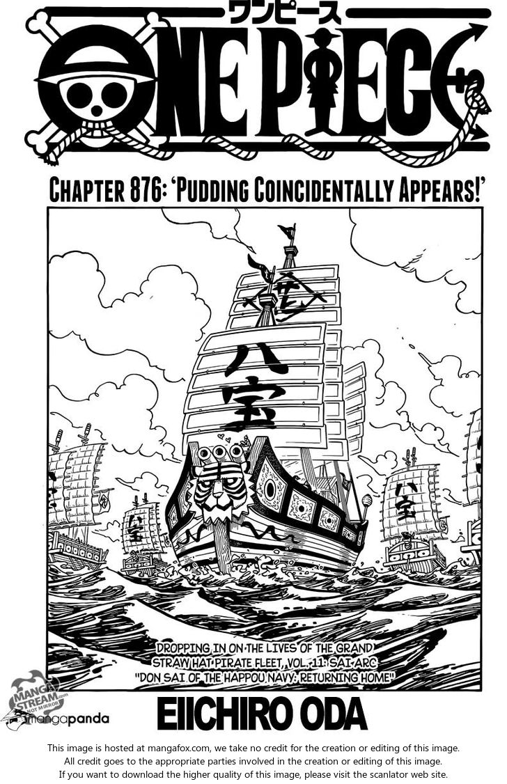 One Piece manga Chapter 876