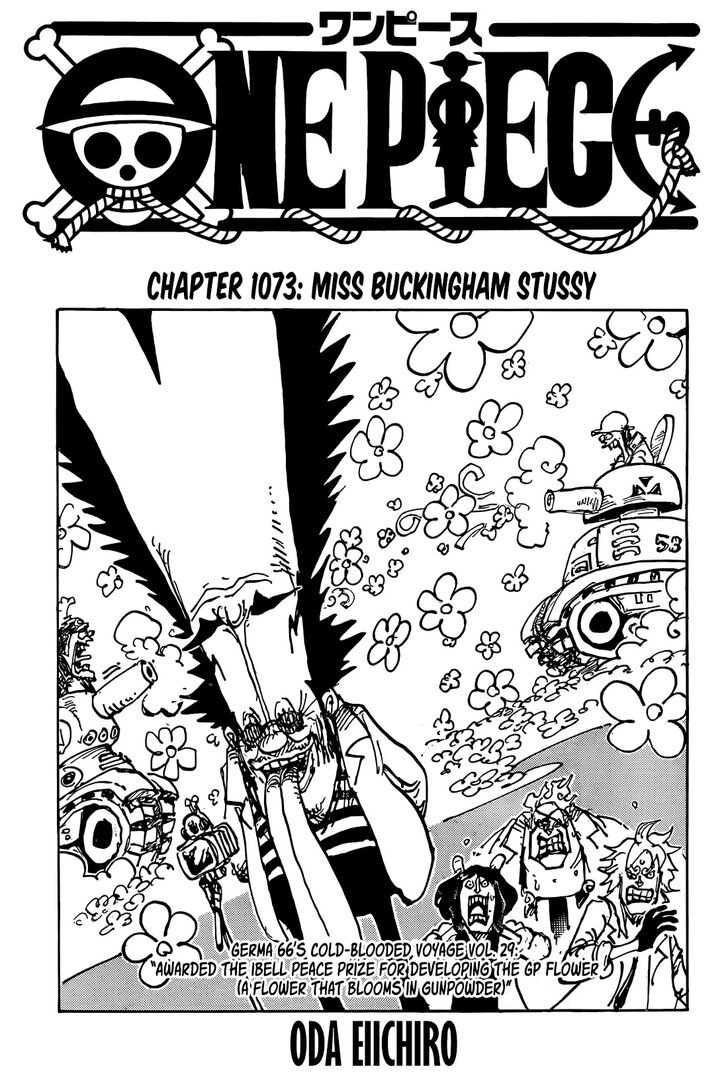 One Piece manga Chapter 1073
