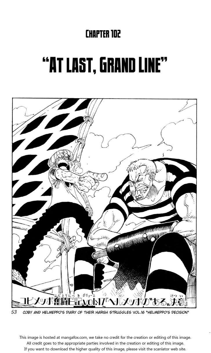 One Piece manga Chapter 102