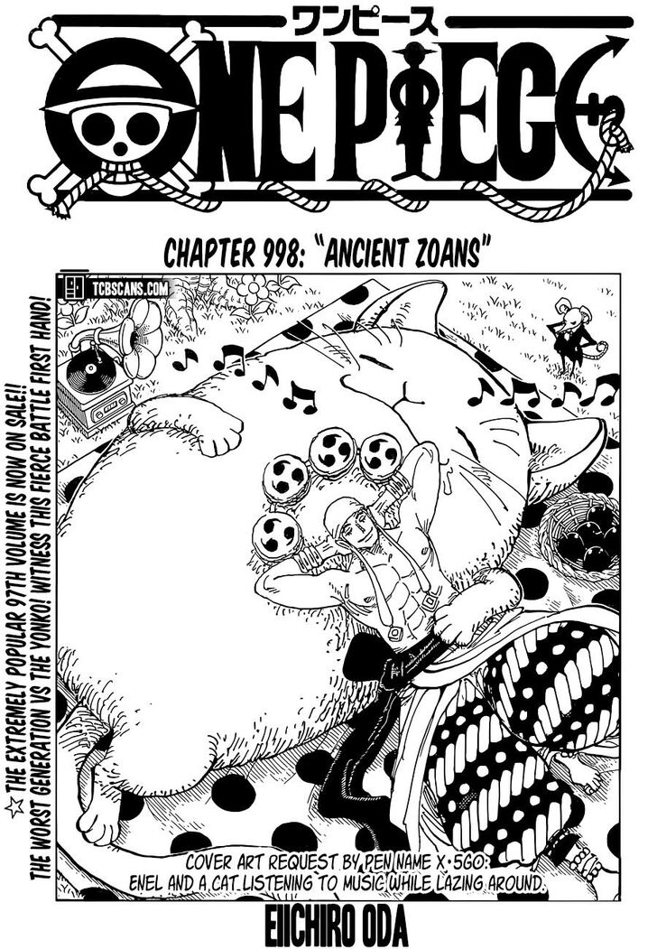 One Piece manga Chapter 998