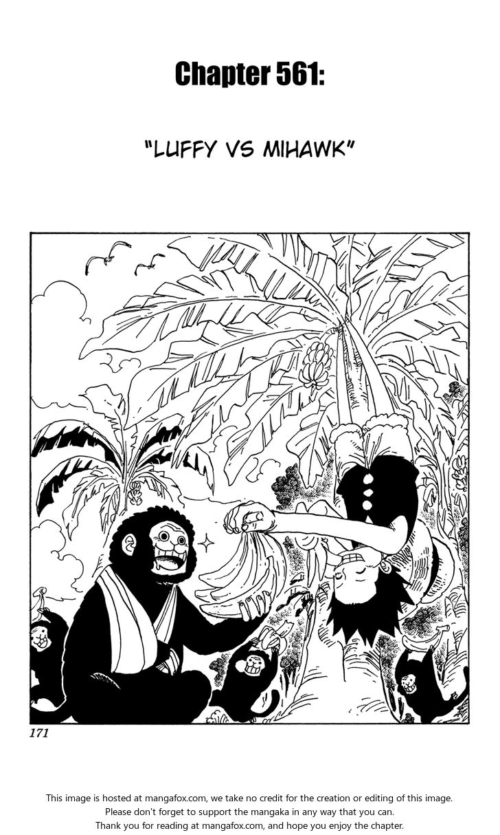 One Piece manga Chapter 561