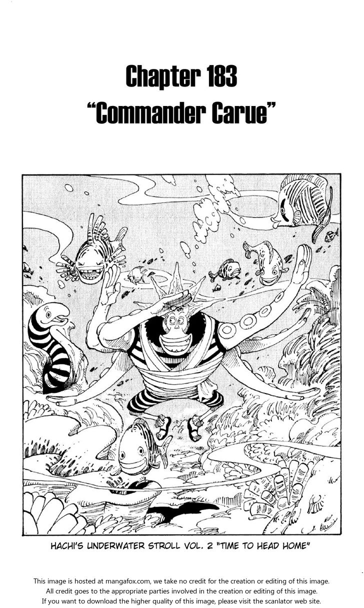 One Piece manga Chapter 183-squadron-leader-karoo
