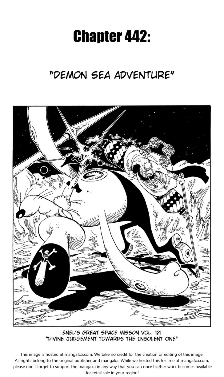 One Piece manga Chapter 442