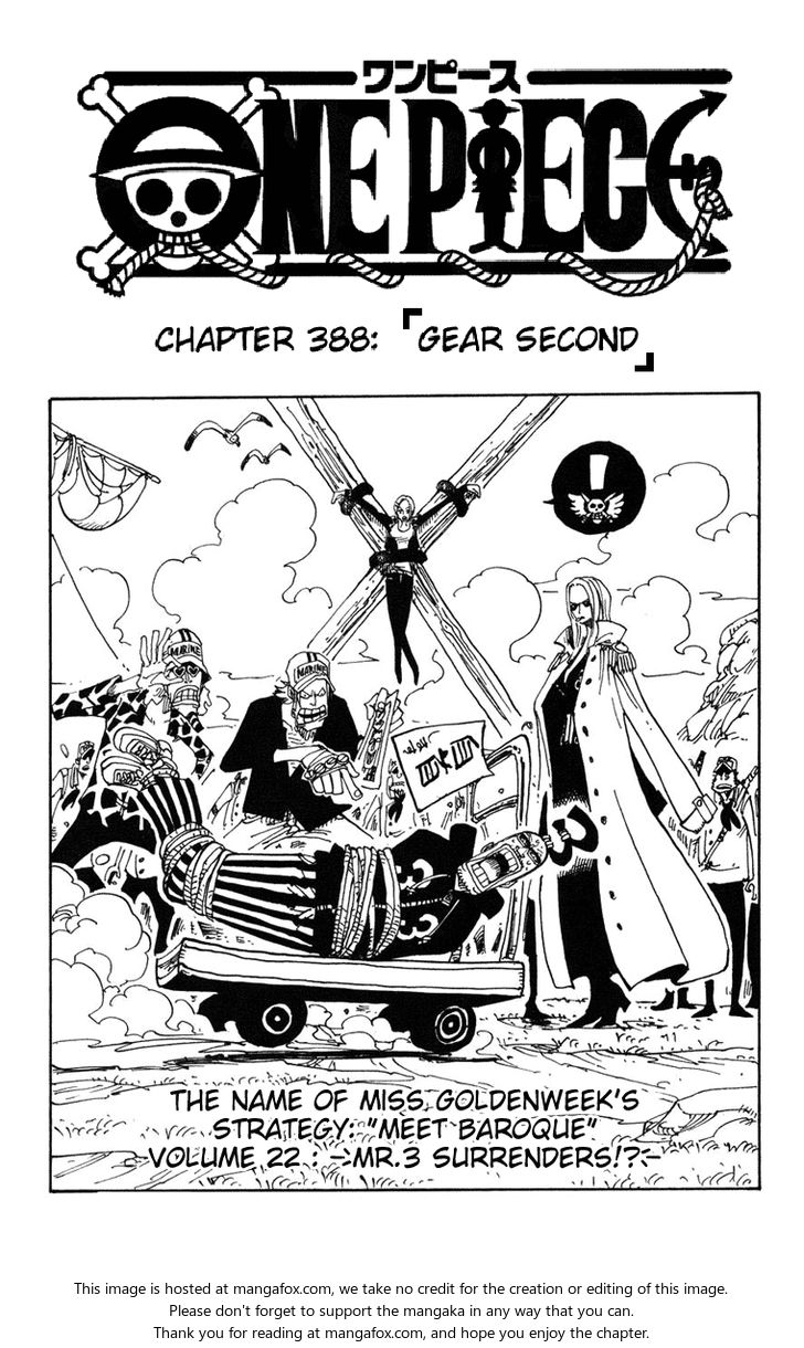 One Piece manga Chapter 388
