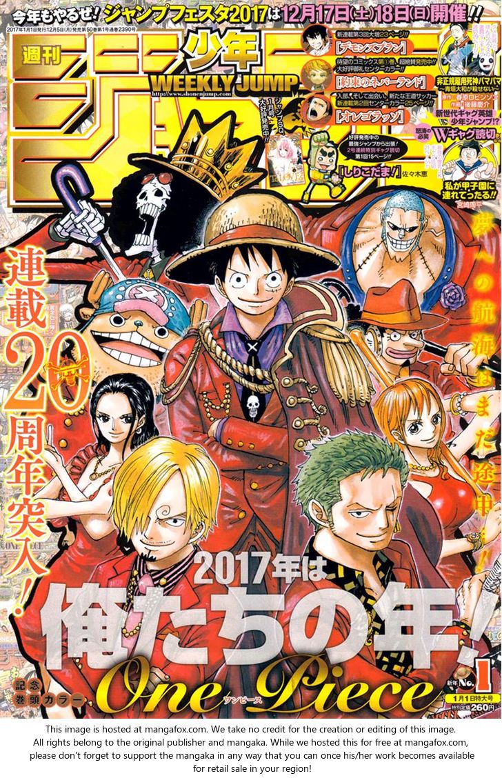 One Piece manga Chapter 848