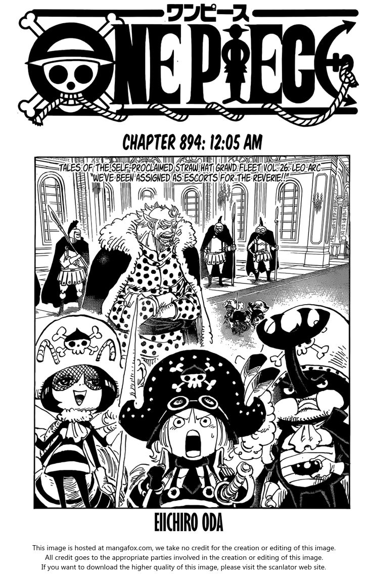 One Piece manga Chapter 894