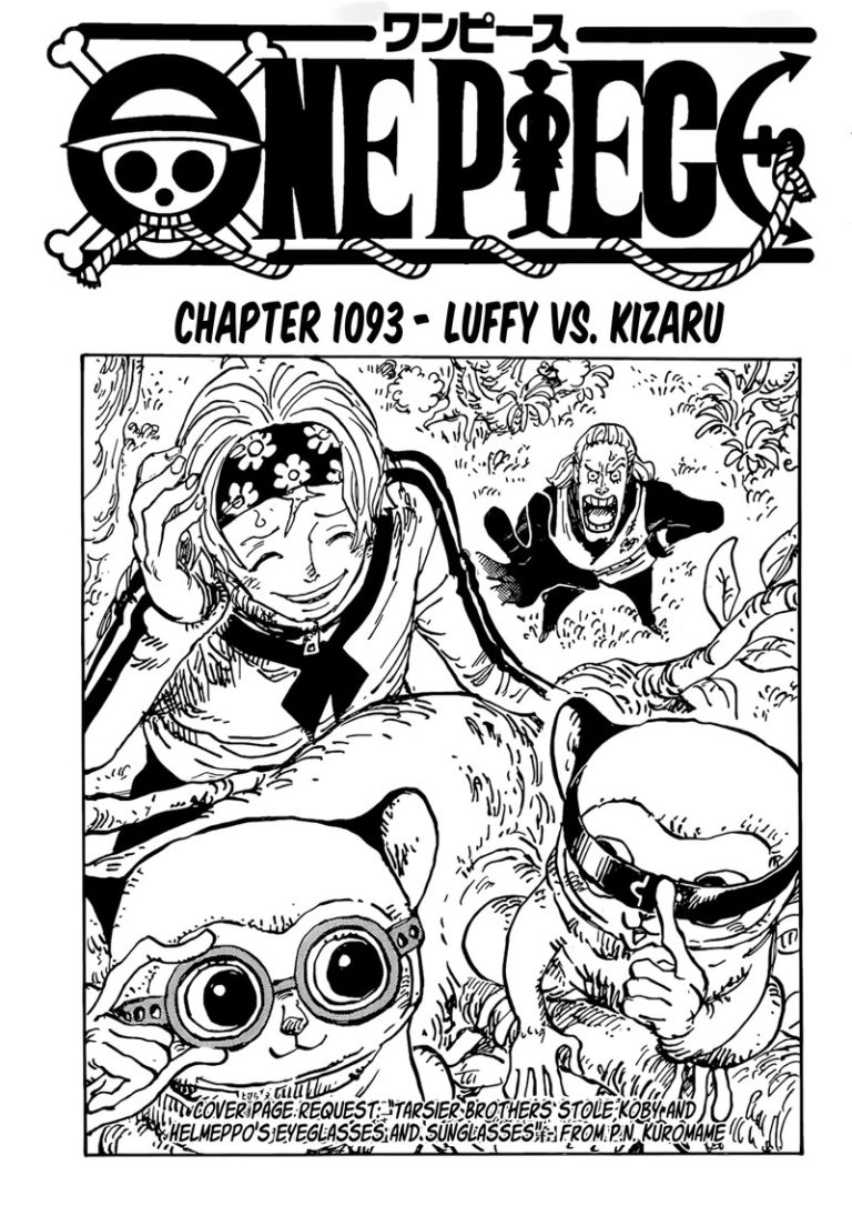 One Piece manga Chapter 1093