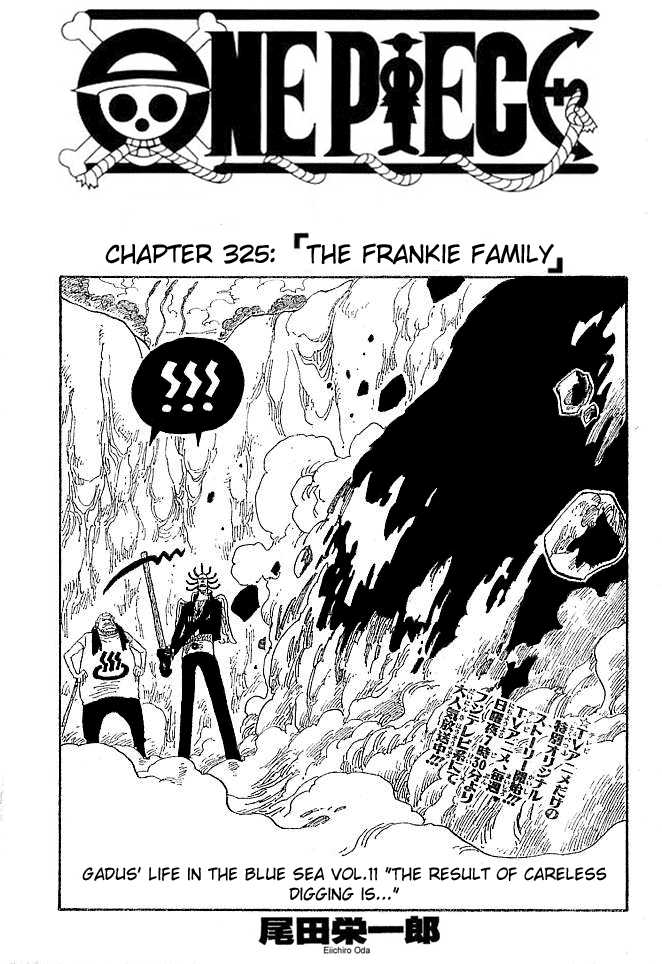 One Piece manga Chapter 325