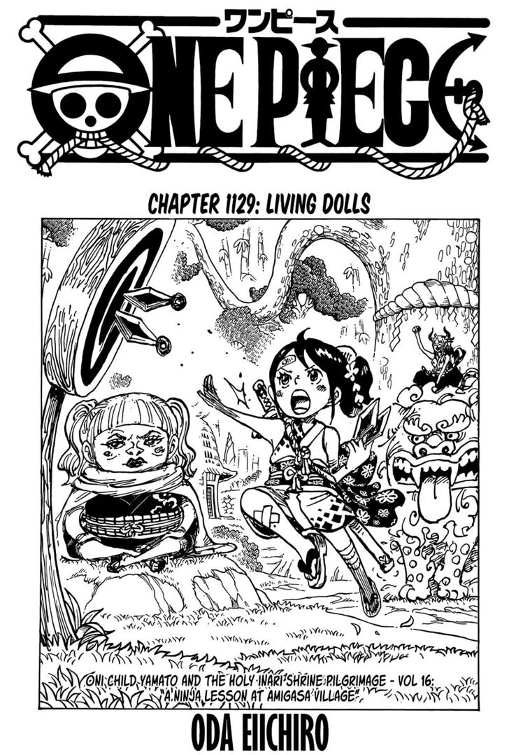 One Piece manga Chapter 1129
