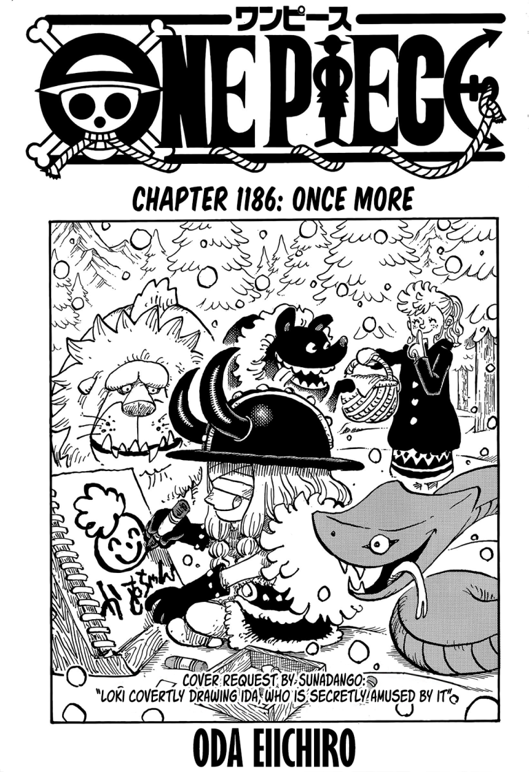 One Piece manga Chapter 1186