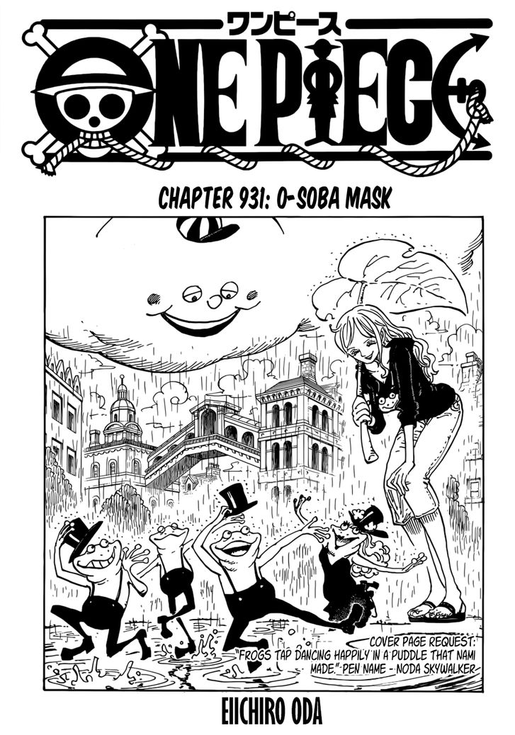 One Piece manga Chapter 931