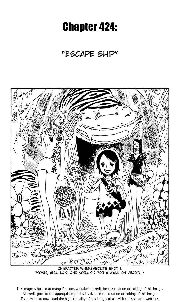 One Piece manga Chapter 424