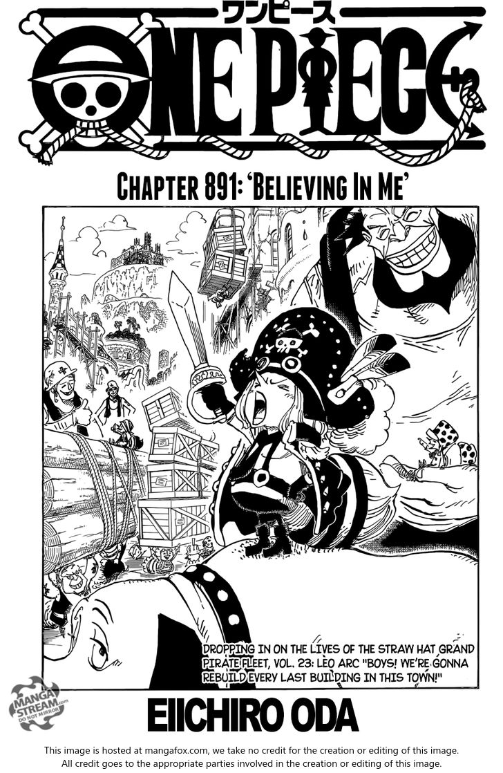 One Piece manga Chapter 891