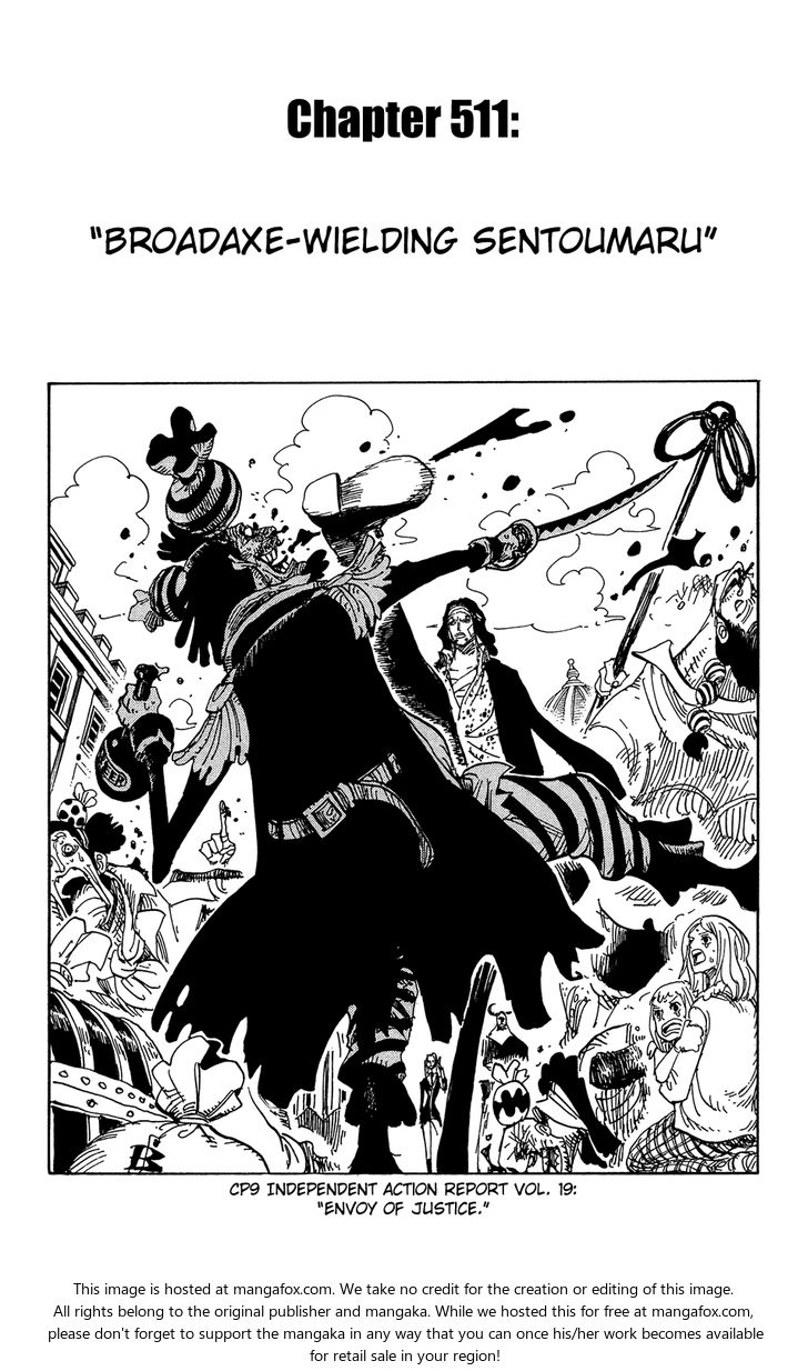 One Piece manga Chapter 511