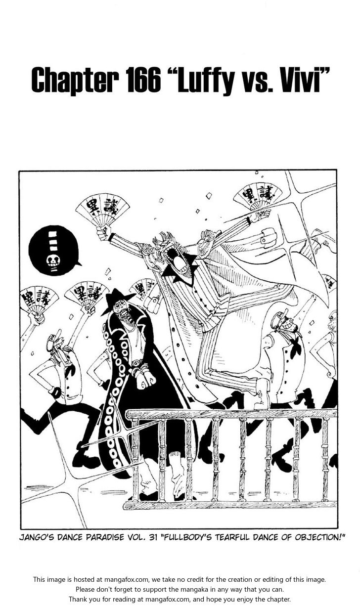 One Piece manga Chapter 166