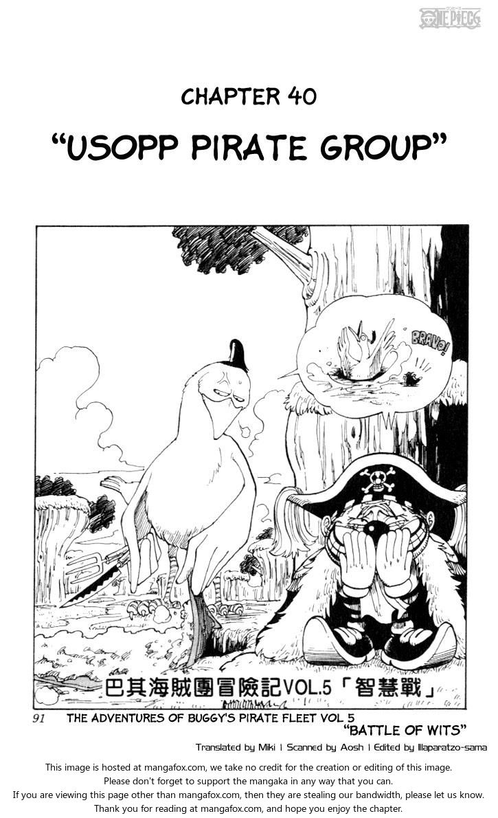 One Piece manga Chapter 40