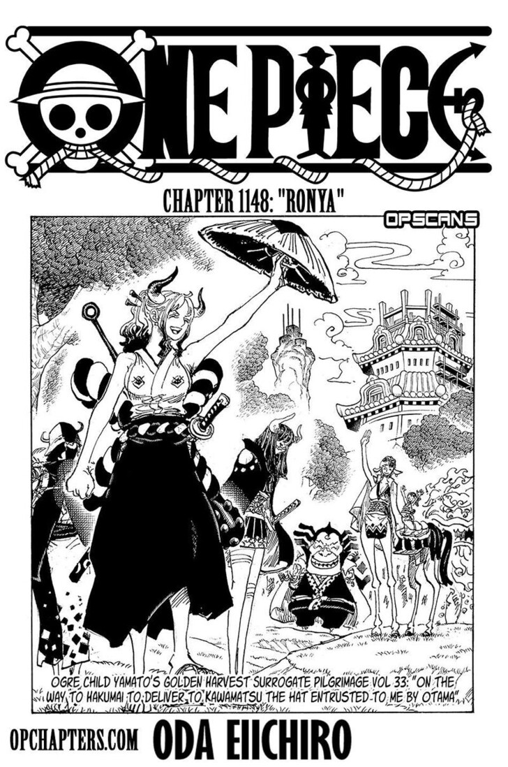 One Piece manga Chapter 1148