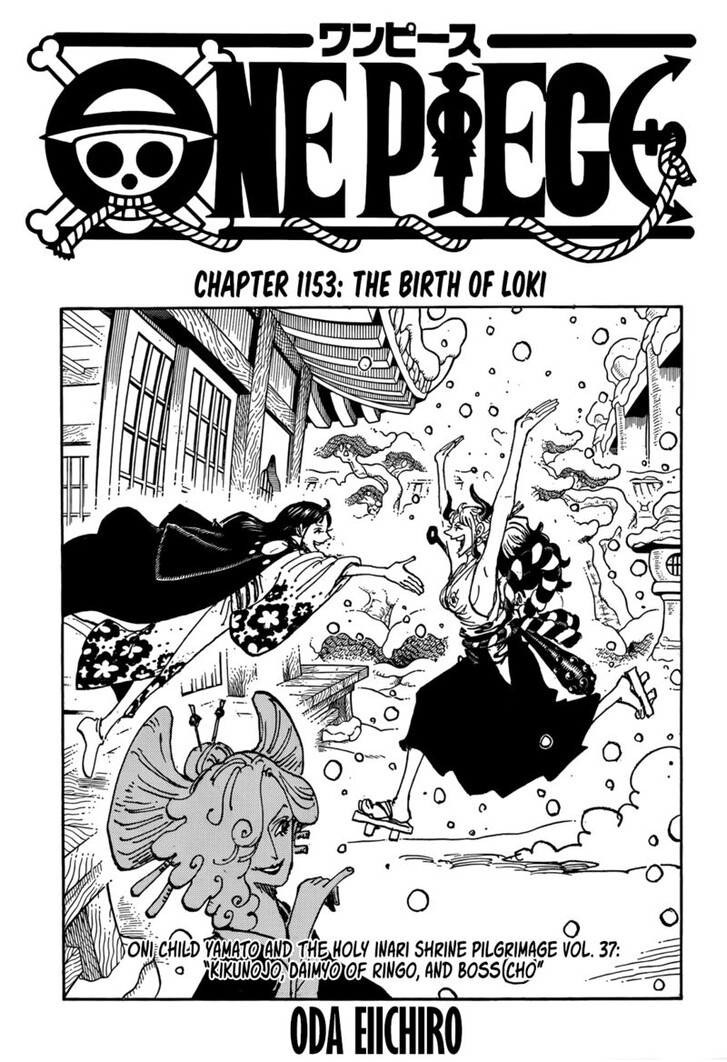 One Piece manga Chapter 1153