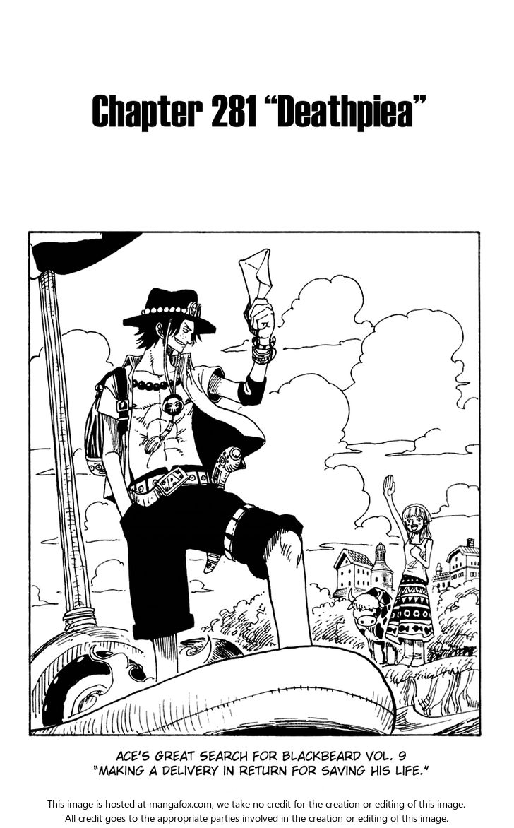 One Piece manga Chapter 281