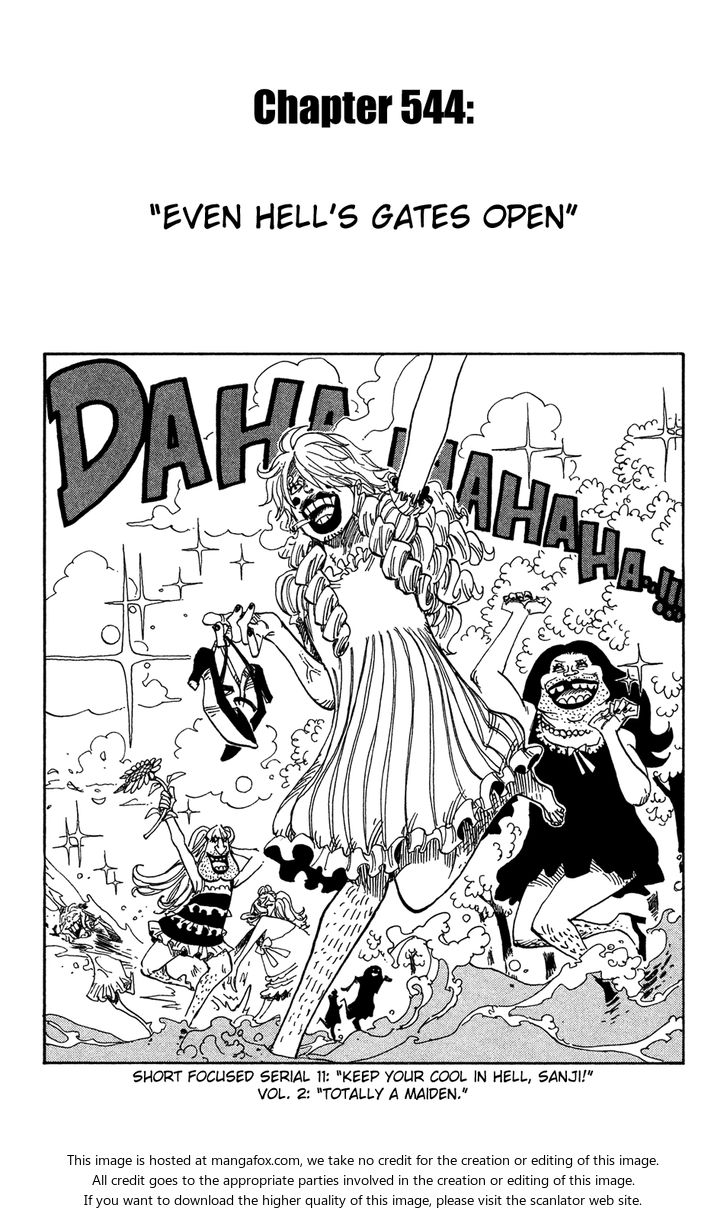 One Piece manga Chapter 544