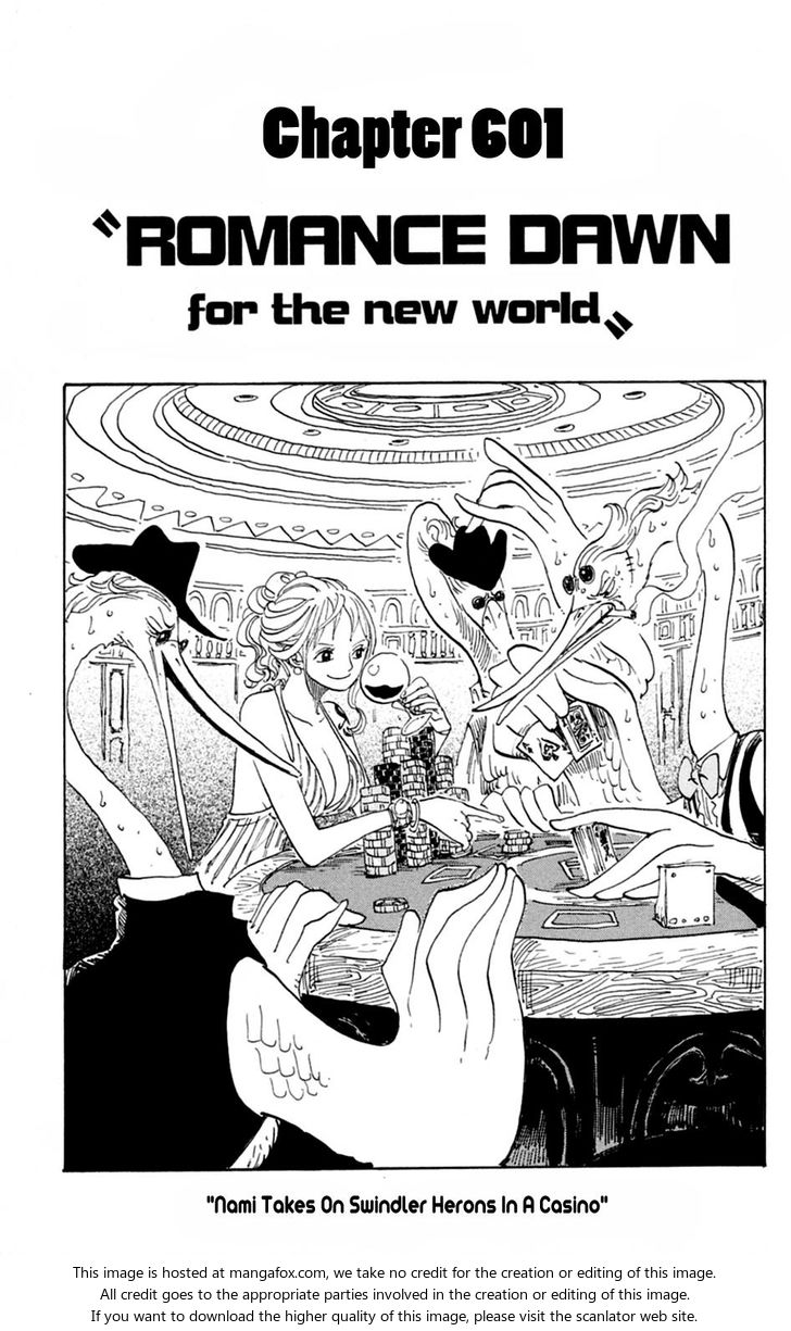 One Piece manga Chapter 589