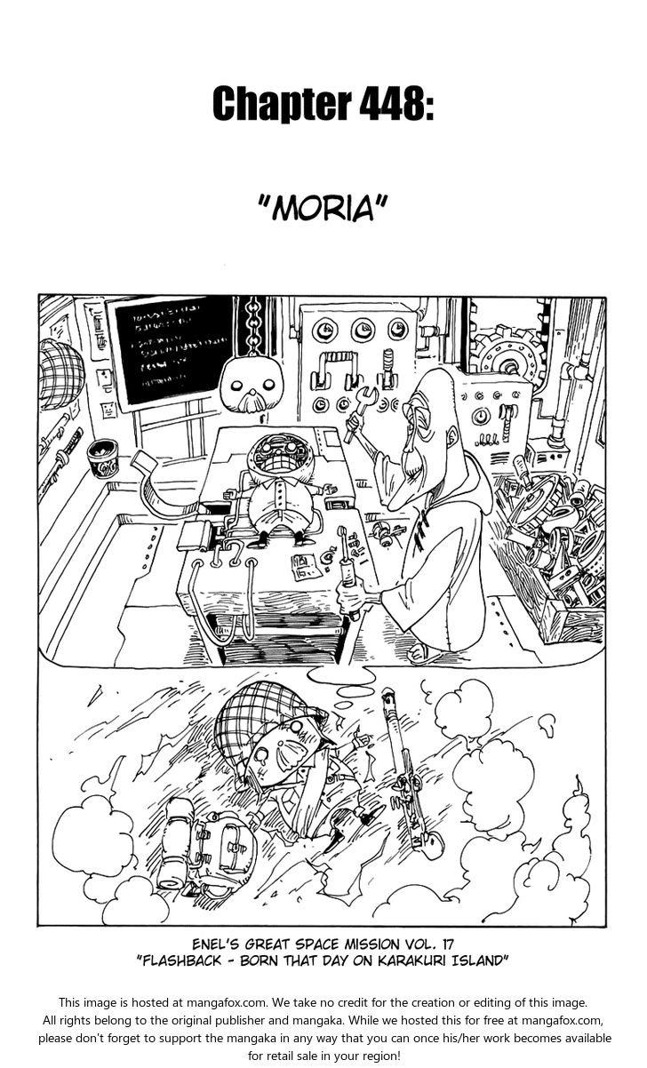 One Piece manga Chapter 448