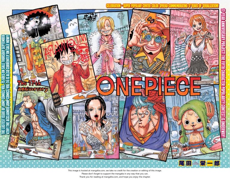 One Piece manga Chapter 756