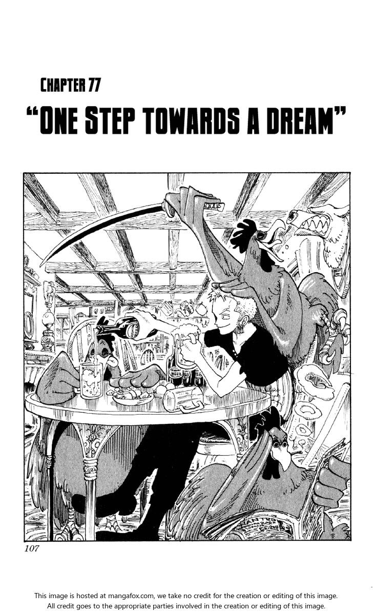 One Piece manga Chapter 77